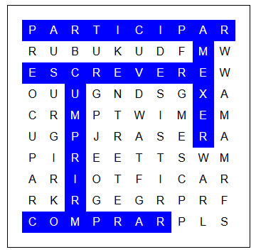 Caça-palavras - Só Português